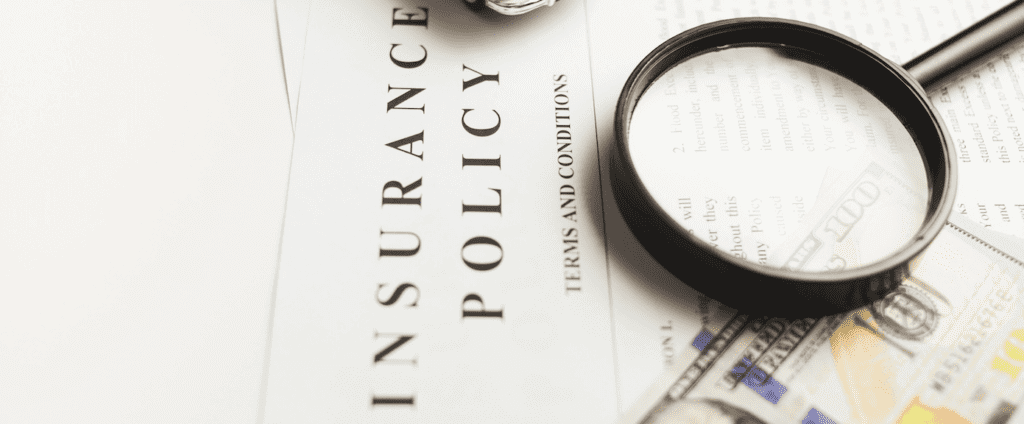 An insurance policy document. Every vehicle that is transported will have auto transport insurance.